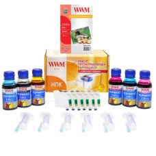 ПЗК для Epson R270, R290, R295, R390 с чернилами WWM E82